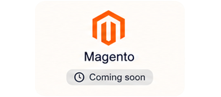 Magento — Coming soon