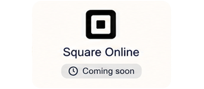 Square Online — Coming soon